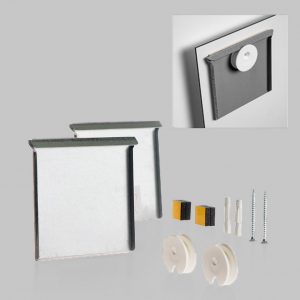 Aufhängung für Kunstdruck