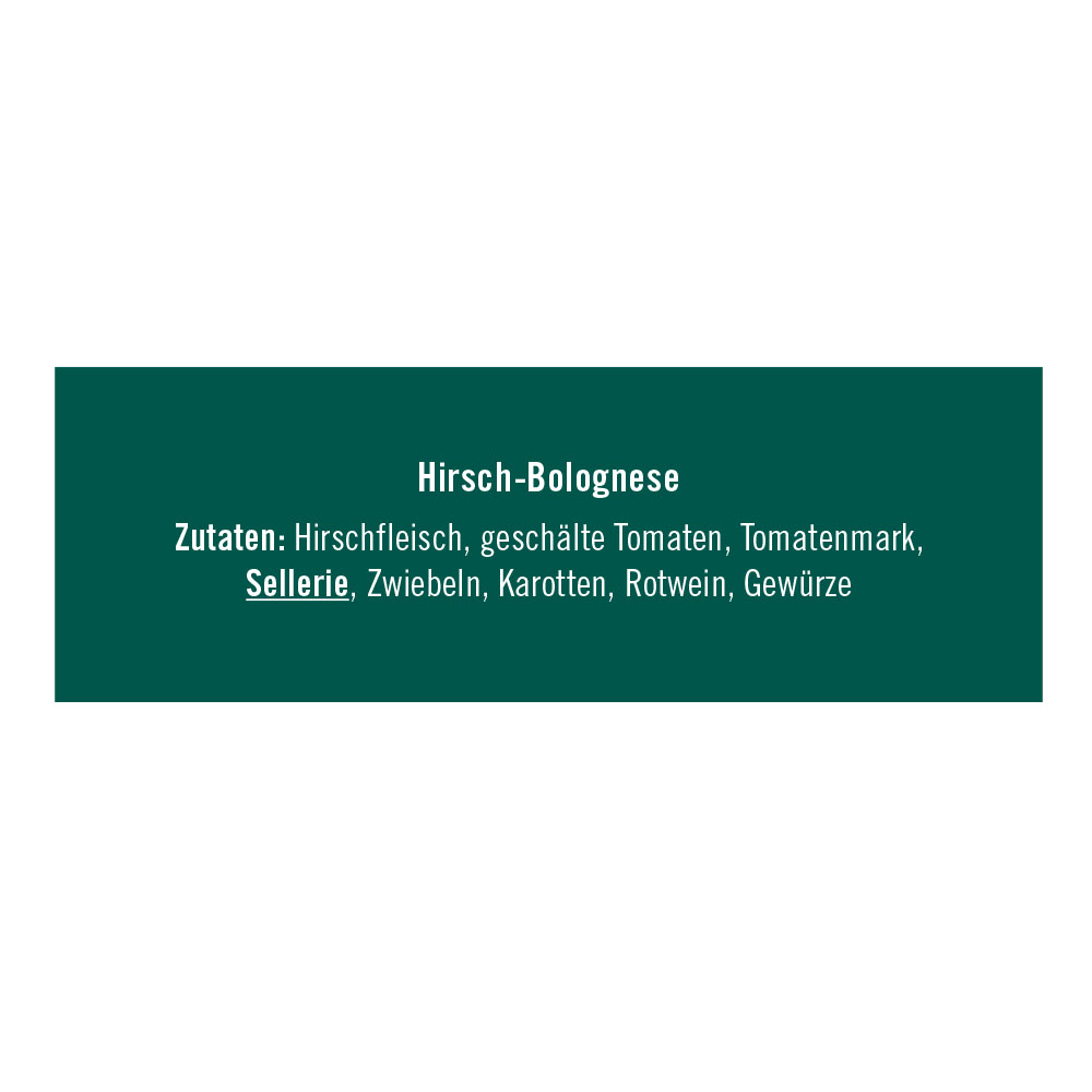 Hirsch-Bolognese – Bild 2